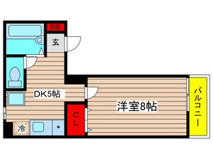 ジュネスマキノの物件間取画像